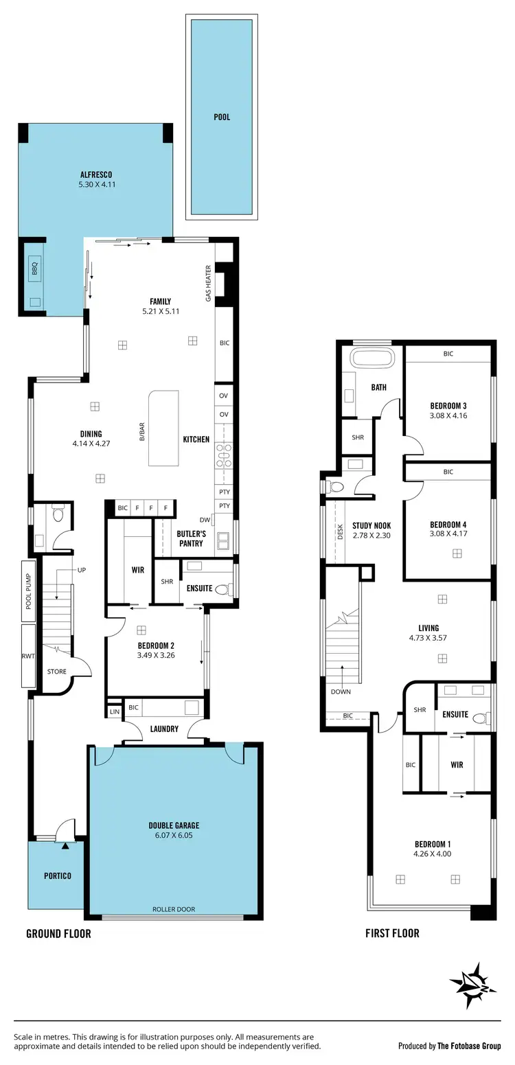 Floorplan of Homely house listing, 3A Stewart Street, Henley Beach SA 5022