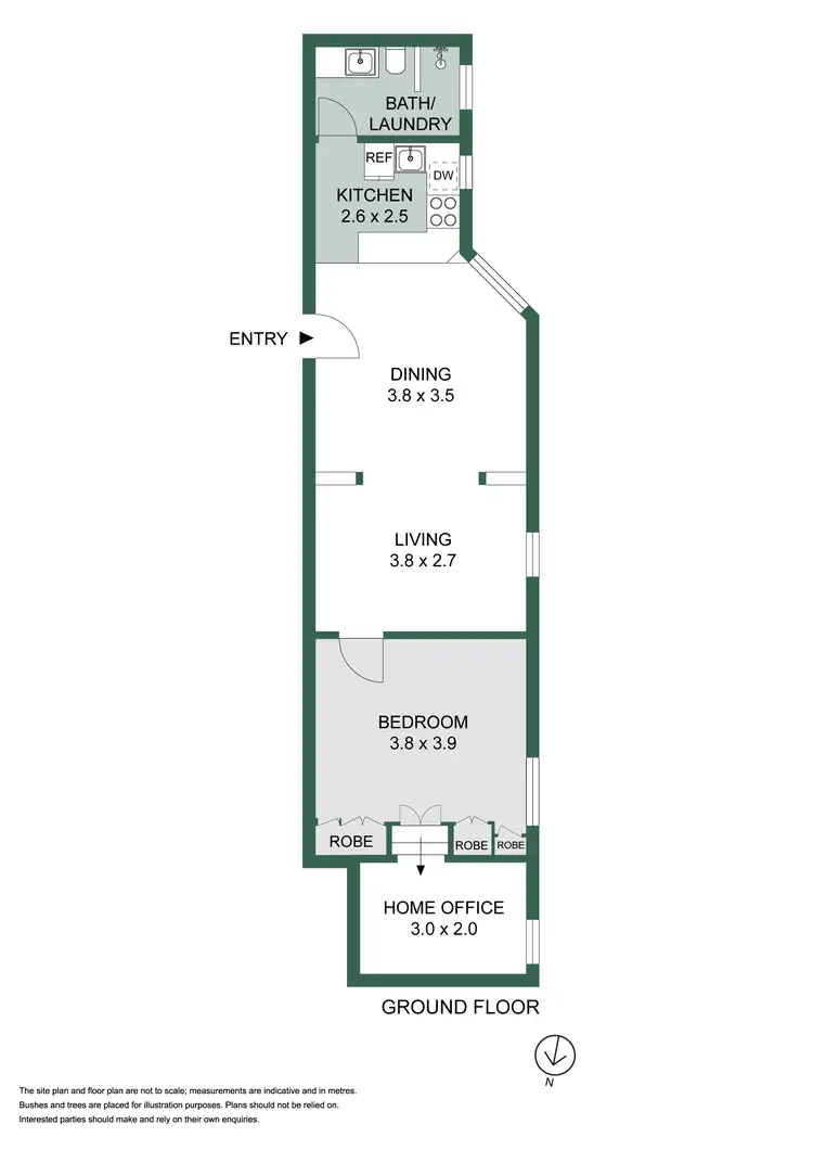 Floorplan of Homely apartment listing, 2/26-28 Kings Cross Road, Potts Point NSW 2011