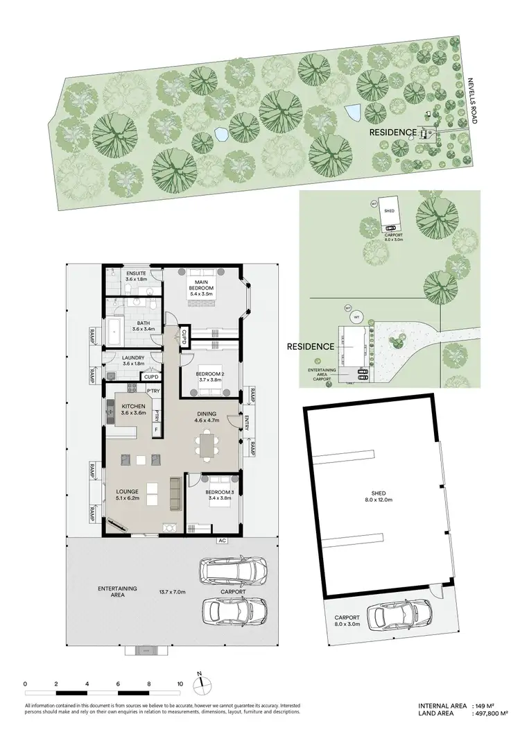 Floorplan of Homely rural property listing, 222 Nevells Road, Clandulla NSW 2848