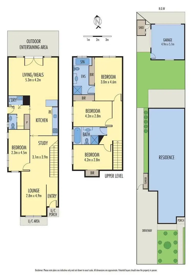 Floorplan of Homely house listing, 90A Elphin Street, Newport VIC 3015