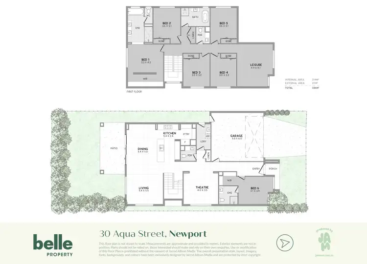 Floorplan of Homely land listing, 30 Aqua Street, Newport QLD 4020