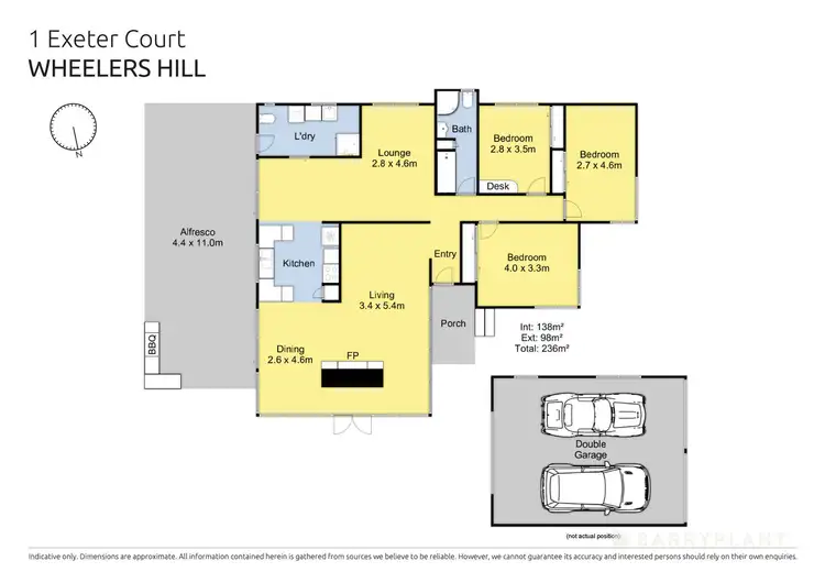 Floorplan of Homely house listing, 1 Exeter Court, Wheelers Hill VIC 3150