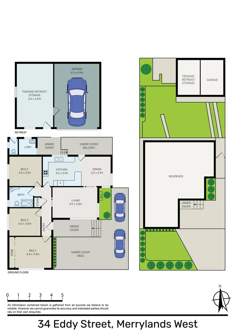 Floorplan of Homely house listing, 34 Eddy Street, Merrylands NSW 2160