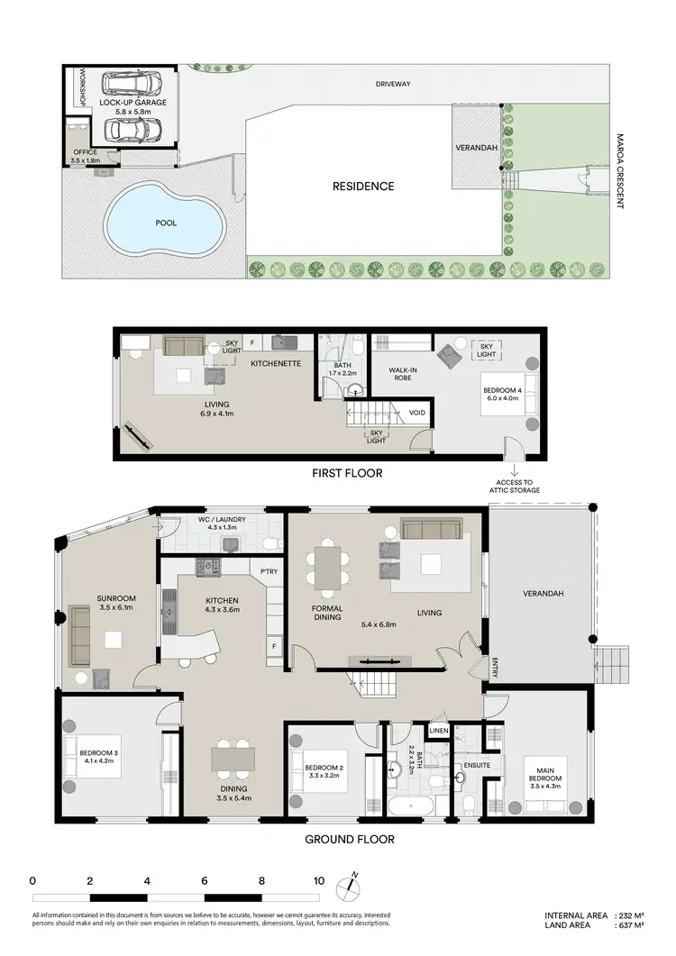 Floorplan of Homely house listing, 24 Maroa Crescent, Allambie Heights NSW 2100