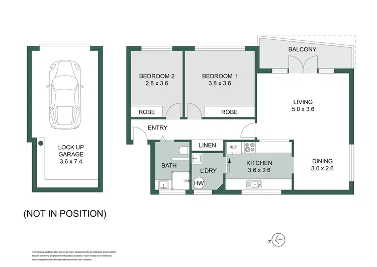 Floorplan of Homely apartment listing, 12/18 Grafton Crescent, Dee Why NSW 2099