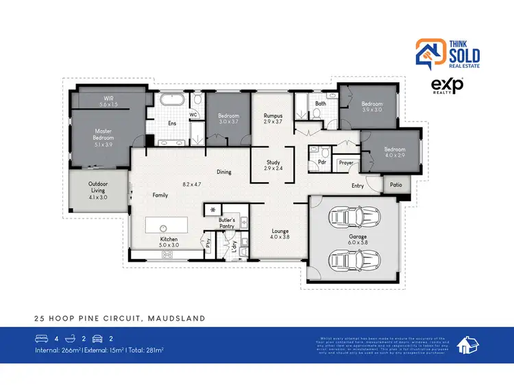 Floorplan of Homely house listing, 25 Hoop Pine Circuit, Maudsland QLD 4210
