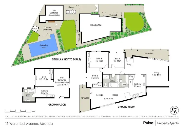 Floorplan of Homely house listing, 11 Warumbui Avenue, Miranda NSW 2228