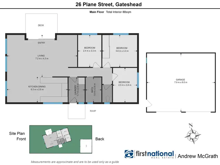 Floorplan of Homely house listing, 26 Plane Street, Gateshead NSW 2290