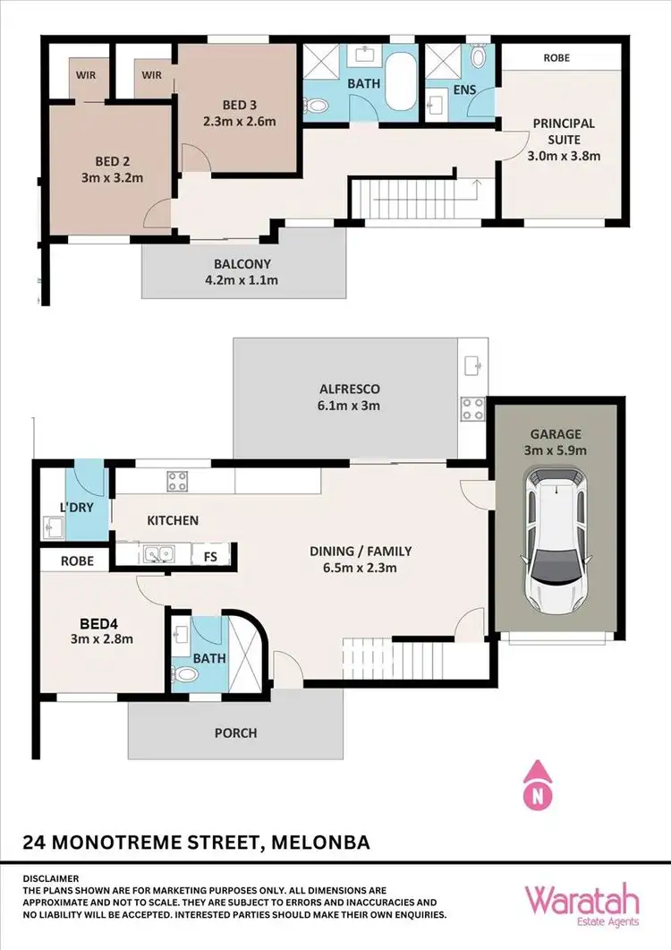 Floorplan of Homely house listing, 24 Monotreme Street, Marsden Park NSW 2765