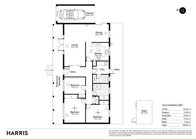 Floorplan of Homely house listing, 24 Glencoe Road, Reynella East SA 5161