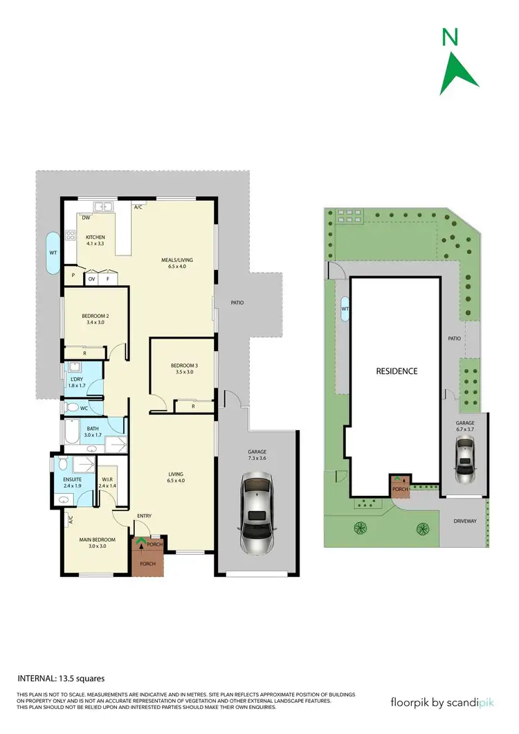 Floorplan of Homely unit listing, 6A Elizabeth Street, Bayswater VIC 3153