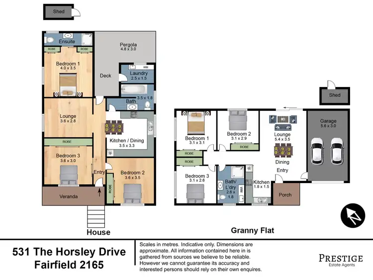 Floorplan of Homely house listing, 531 - 531A The Horsley Drive, Fairfield NSW 2165