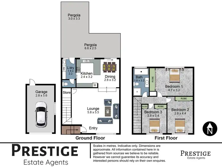 Floorplan of Homely townhouse listing, 35/34 Ainsworth Crescent, Wetherill Park NSW 2164