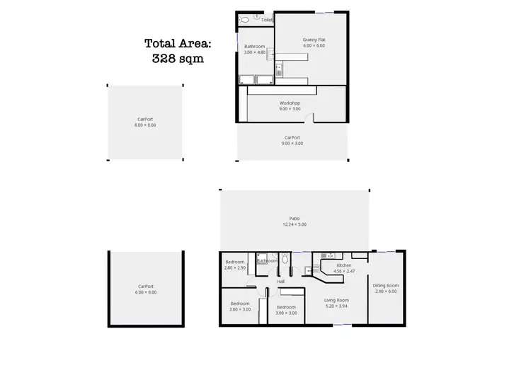 Floorplan of Homely house listing, 33 Harvey Road, Glenwood QLD 4570
