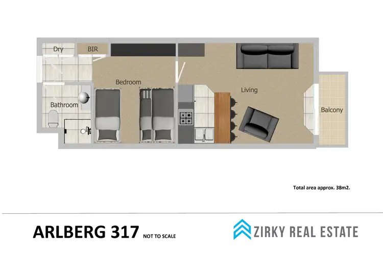 Floorplan of Homely apartment listing, 001 Arlberg, Mount Hotham VIC 3741