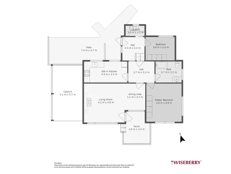 Floorplan of Homely house listing, 14 Monterey Avenue, Mannering Park NSW 2259