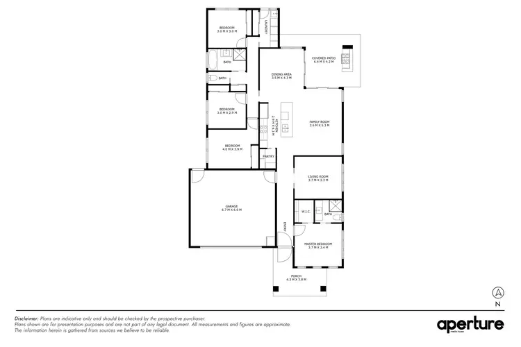 Floorplan of Homely house listing, 51 Weatherstone Circuit, Googong NSW 2620
