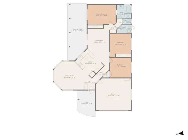Floorplan of Homely house listing, 9 Dawn Crescent, Emerald QLD 4720