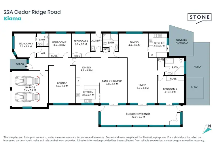 Floorplan of Homely house listing, 22A Cedar Ridge Road, Kiama NSW 2533