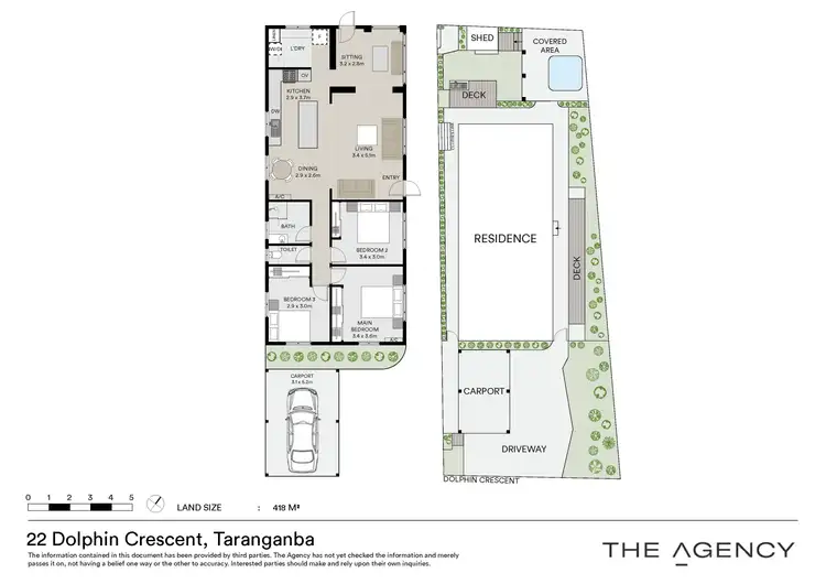 Floorplan of Homely house listing, 22 Dolphin Crescent, Taranganba QLD 4703