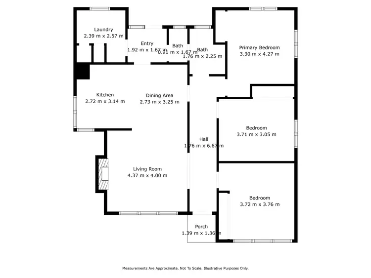 Floorplan of Homely house listing, 20 Queens Avenue, St Arnaud VIC 3478