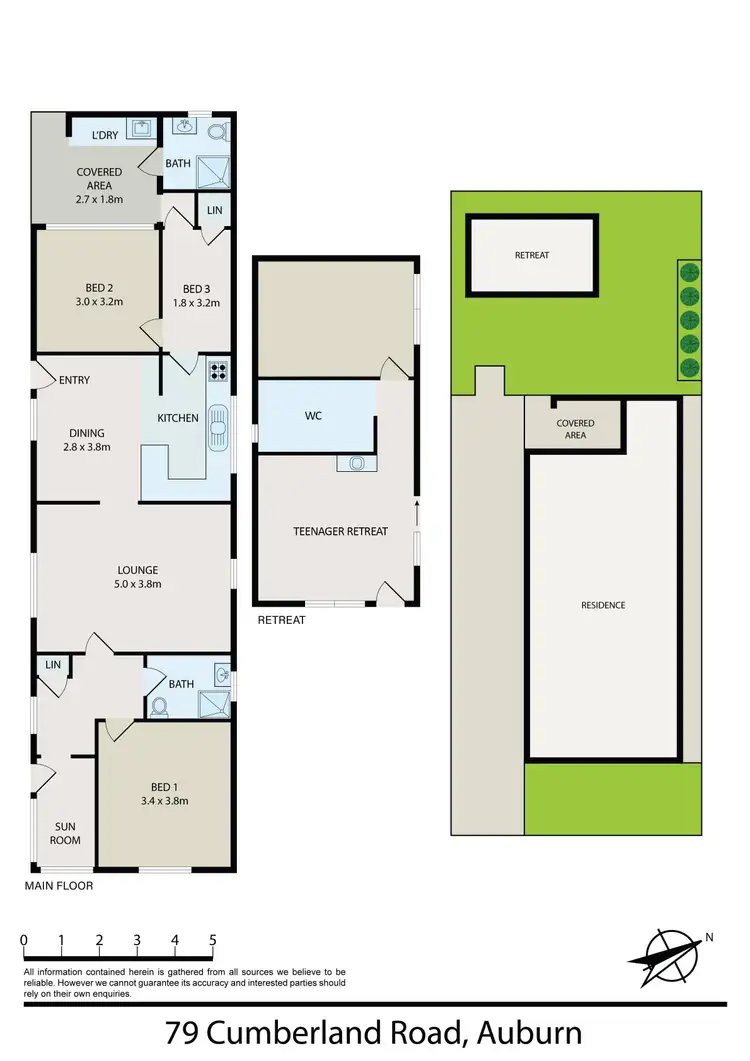 Floorplan of Homely house listing, 79 Cumberland Road, Auburn NSW 2144