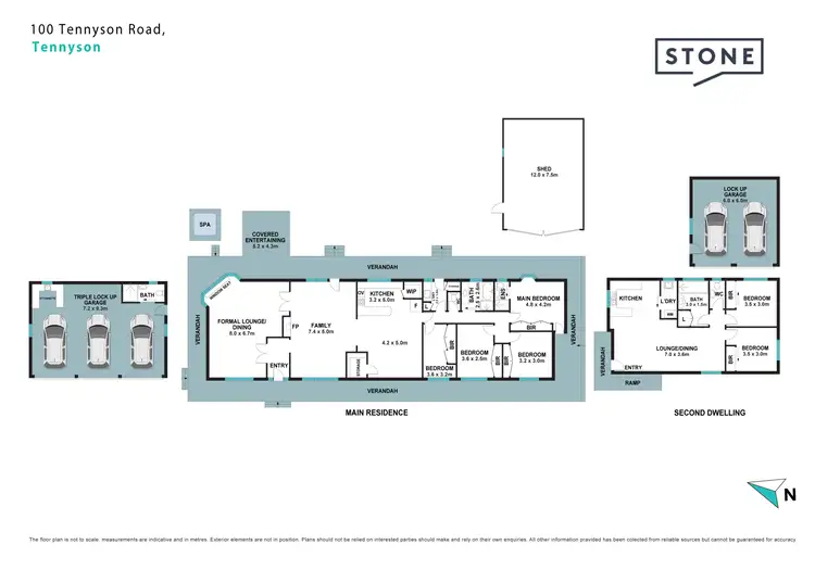 Floorplan of Homely rural property listing, 100 Tennyson Road, Tennyson NSW 2754