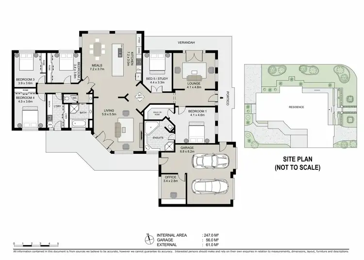 Floorplan of Homely house listing, 15 Figtree Lane, Strathdale VIC 3550