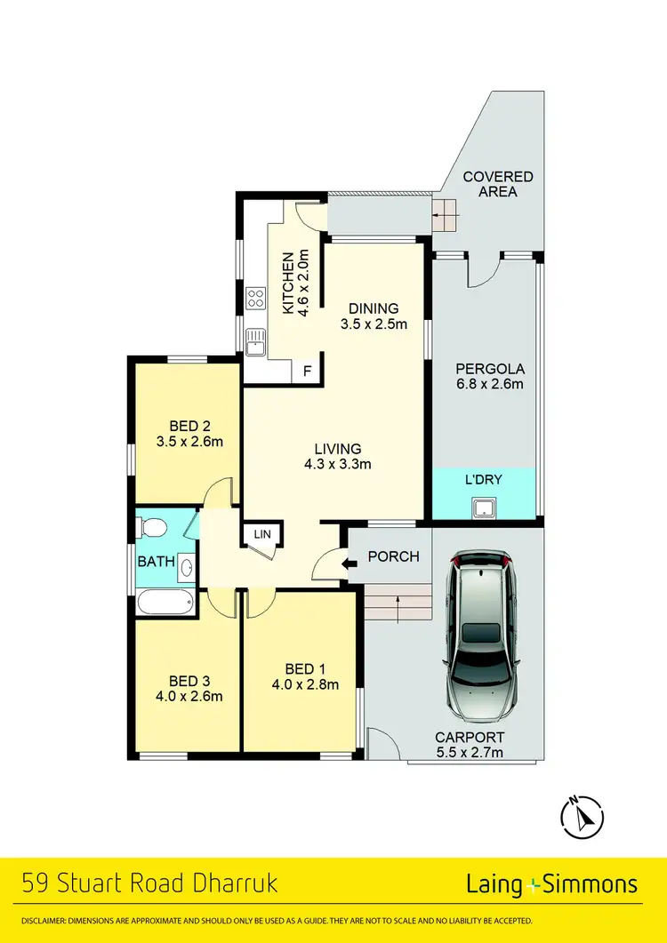 Floorplan of Homely house listing, 59 Stuart Road, Dharruk NSW 2770
