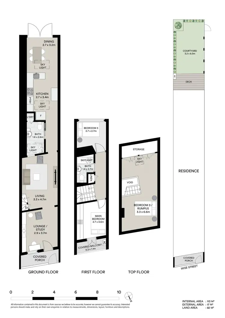 Floorplan of Homely house listing, 8 Wise Street, Rozelle NSW 2039