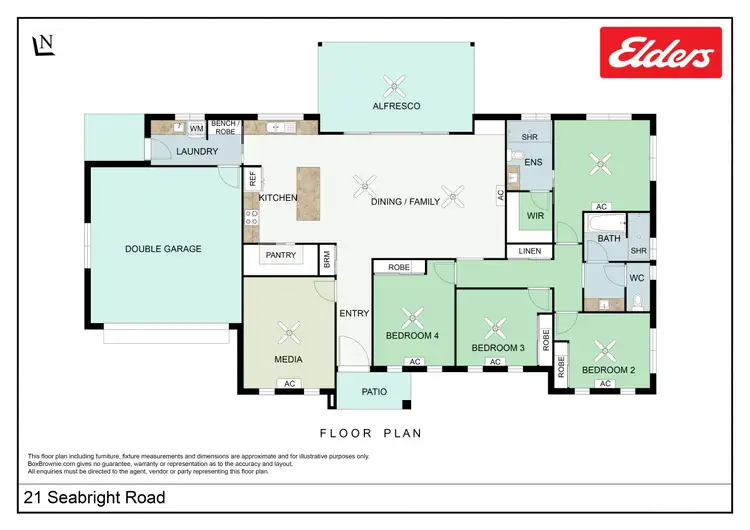 Floorplan of Homely house listing, 21 Seabright Street, Taranganba QLD 4703