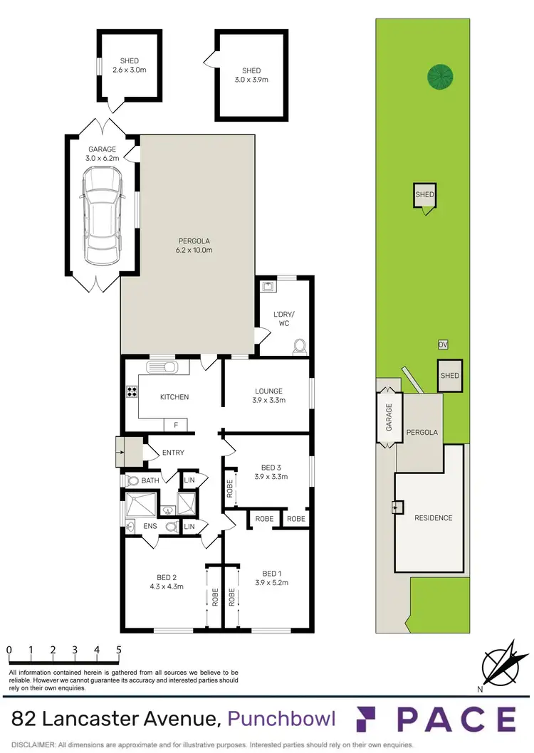 Floorplan of Homely house listing, 82 Lancaster Avenue, Punchbowl NSW 2196