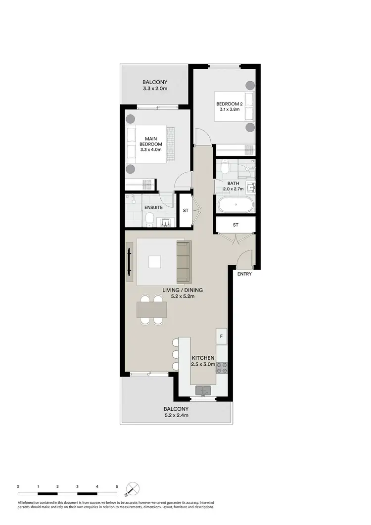 Floorplan of Homely apartment listing, 20/20 Briens Road, Northmead NSW 2152