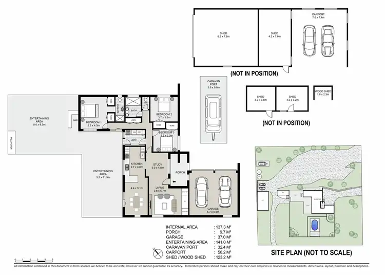 Floorplan of Homely house listing, 6 Egans Road, Huntly VIC 3551