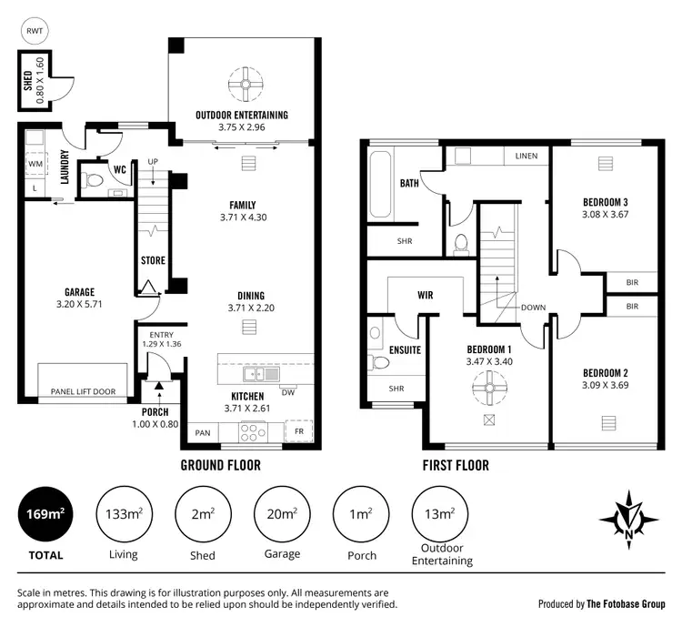 Floorplan of Homely house listing, 2D Samuel Street, Tranmere SA 5073