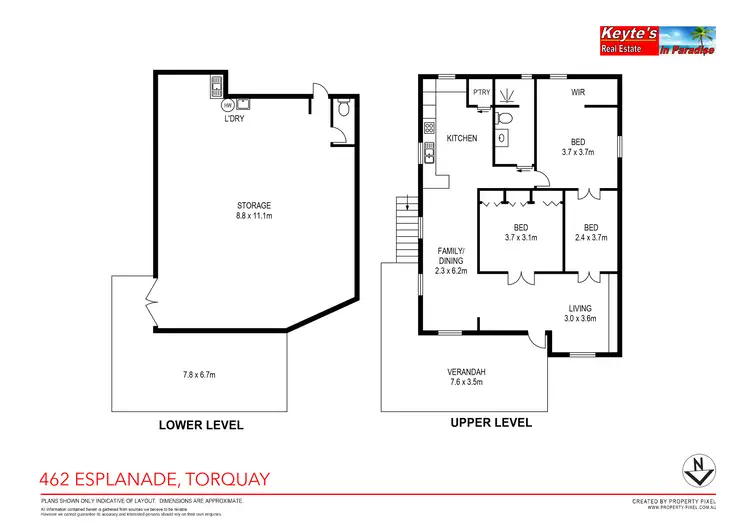 Floorplan of Homely house listing, 462 Esplanade, Torquay QLD 4655