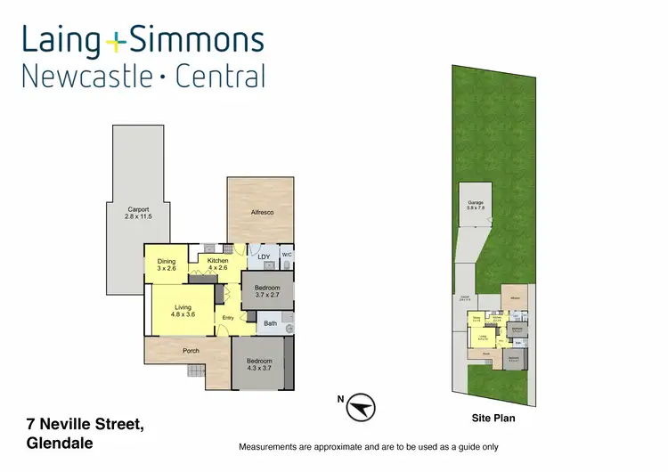 Floorplan of Homely house listing, 7 Neville Street, Glendale NSW 2285
