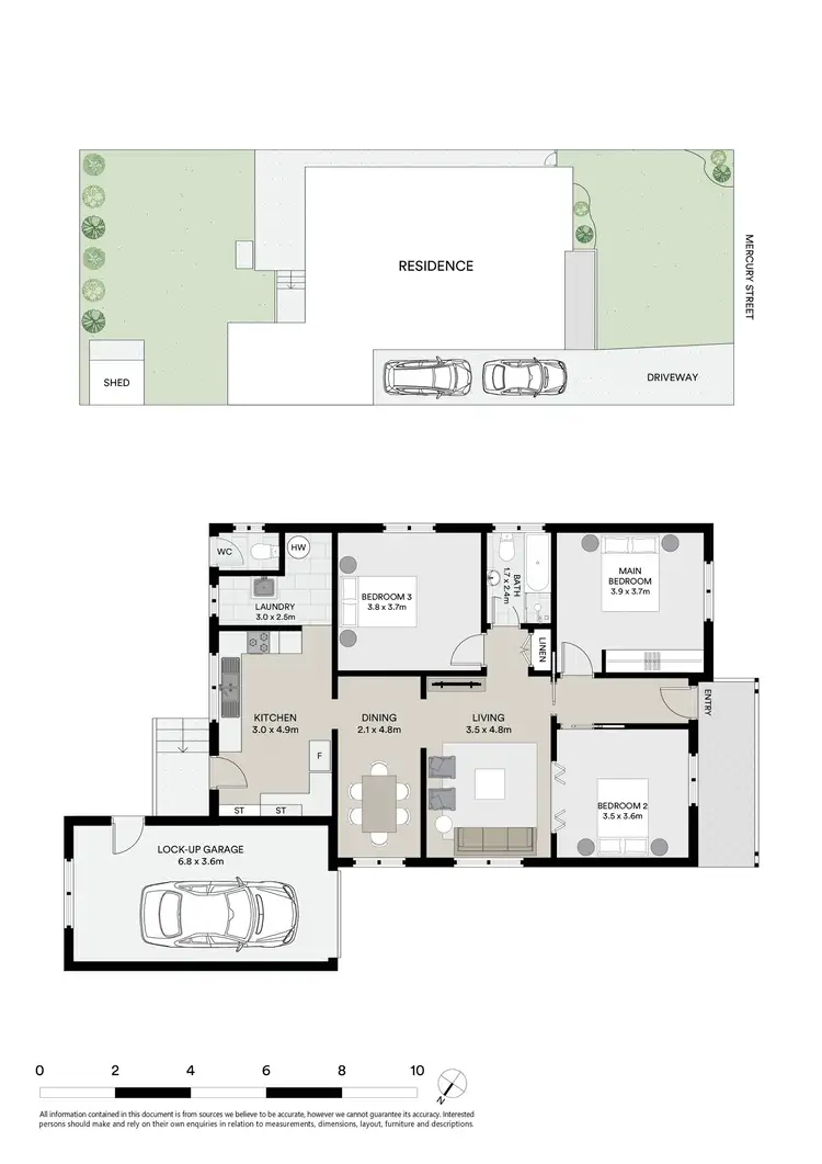 Floorplan of Homely house listing, 73 Mercury Street, Narwee NSW 2209