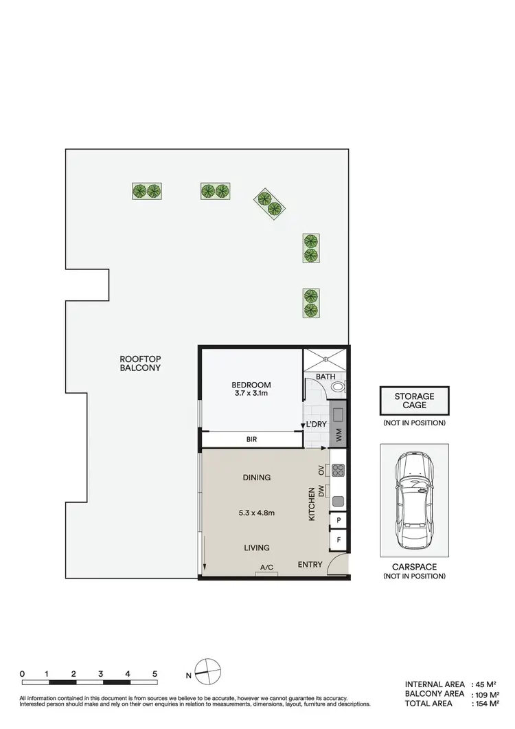Floorplan of Homely apartment listing, 304/79 Asling Street, Brighton VIC 3186