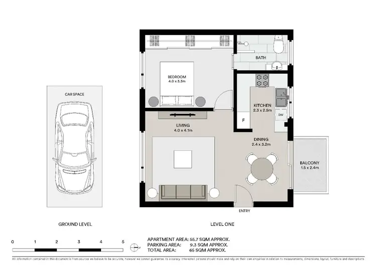 Floorplan of Homely apartment listing, 5/3 Billong Street, Kurraba Point NSW 2089