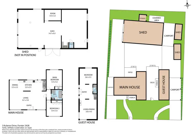 Floorplan of Homely house listing, 3 Kularoo Drive, Forster NSW 2428