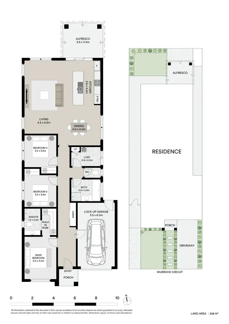 Floorplan of Homely house listing, 71 Wurrook Circuit, North Geelong VIC 3215