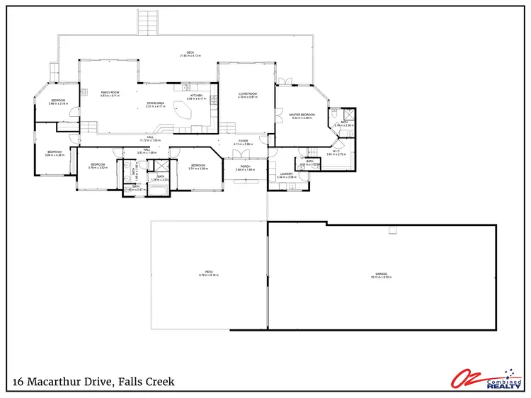 Floorplan of Homely house listing, 16 McArthur Drive, Falls Creek NSW 2540