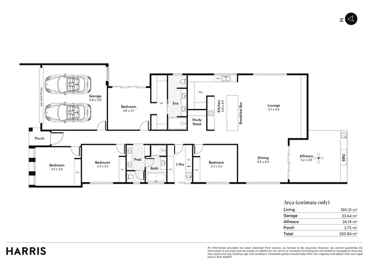 Floorplan of Homely house listing, 2b Polynesia Grove, West Lakes SA 5021