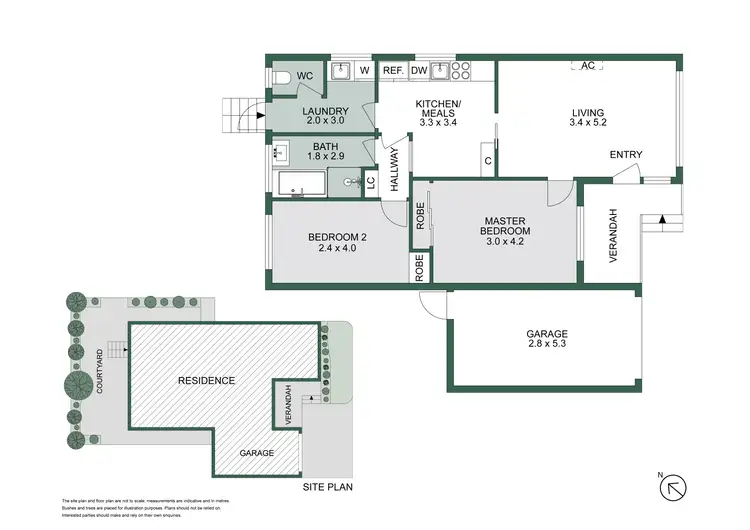 Floorplan of Homely unit listing, 7/137 Beach Road, Parkdale VIC 3195