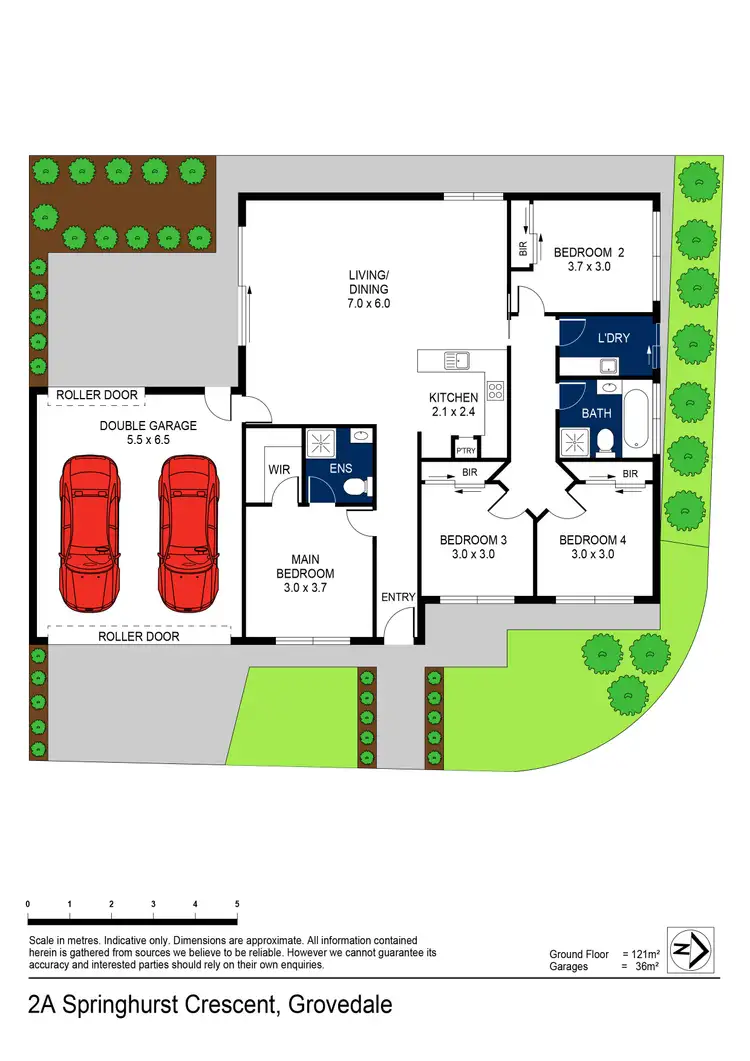 Floorplan of Homely house listing, 2A Springhurst Crescent, Grovedale VIC 3216