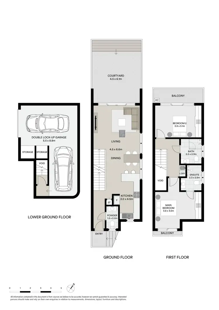 Floorplan of Homely townhouse listing, 21/45 Forest Road, Hurstville NSW 2220