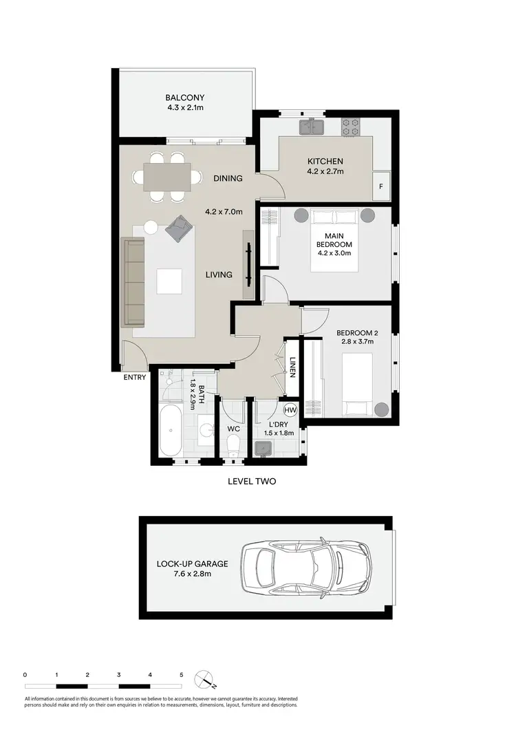 Floorplan of Homely apartment listing, 6/14 Lancelot Street, Allawah NSW 2218