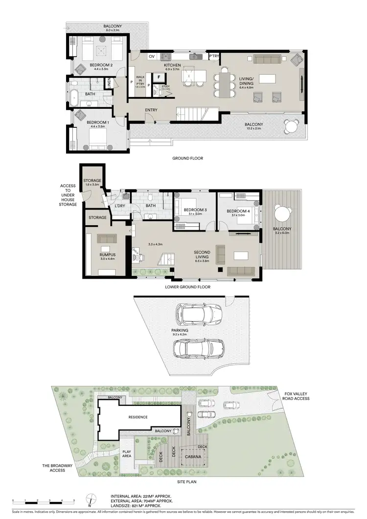Floorplan of Homely house listing, 5 The Broadway, Wahroonga NSW 2076
