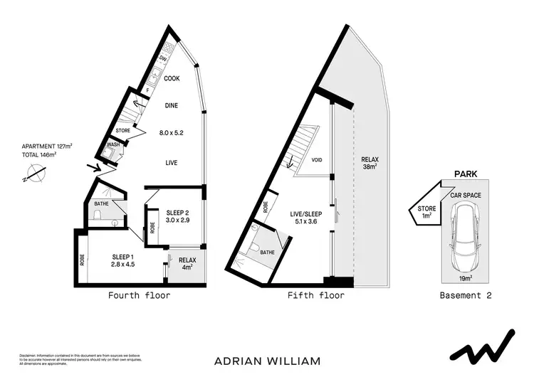 Floorplan of Homely apartment listing, 411/20 McGill Street, Lewisham NSW 2049